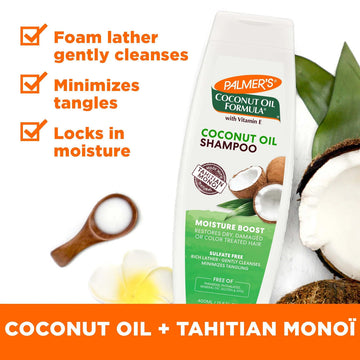 Palmer Coconut Oil Formula Coconut Oil Shampoo 400ml - 0