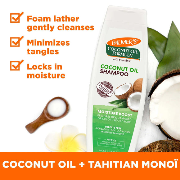 Palmer Coconut Oil Formula Coconut Oil Shampoo 400ml