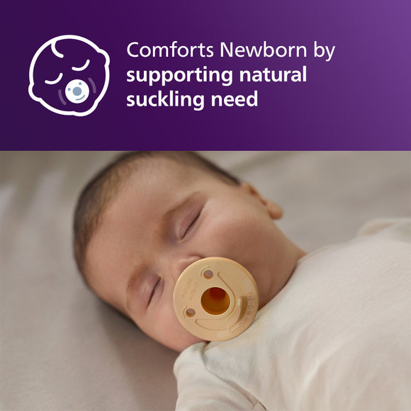 Philips Avent Soothie Newborn Pacifier 0-3 Months Medical Grade Silicone BPA Free - SCF191/11