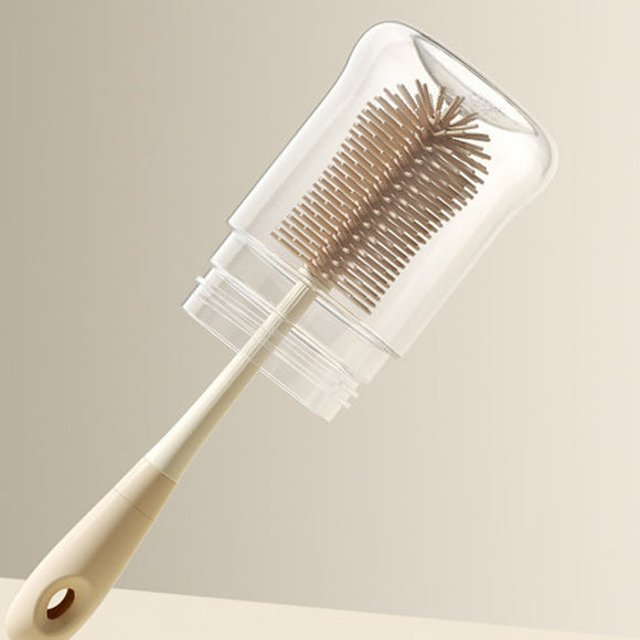 Lucky Baby Gentle Clean Silicone Bottle Brush Set