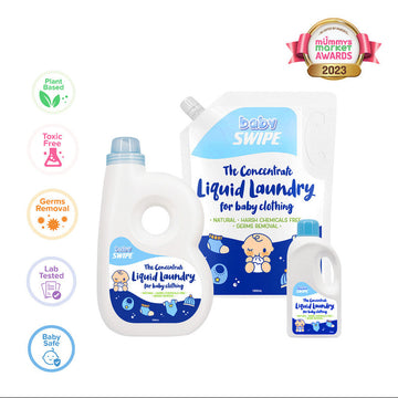 babySWIPE The Concentrate Liquid Laundry for Baby Clothing