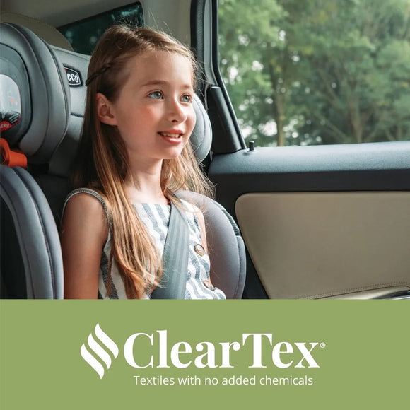 Chicco KidFit ClearTex Plus 2-in-1 Belt-Positioning Booster Car Seat