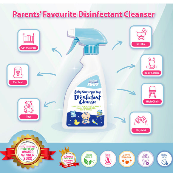 babySWIPE Nursery and Toy Disinfectant Cleanser Spray/Refill