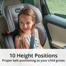 Chicco KidFit ClearTex Plus 2-in-1 Belt-Positioning Booster Car Seat-7