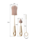 Lucky Baby Gentle Clean Silicone Bottle Brush Set-5