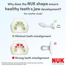 NUK Signature Silicone Soother Pacifier D&N 2pcs/box (18-36M)-3