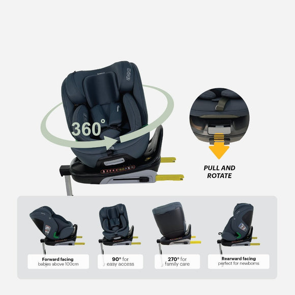 Hamilton i-Ride Car Seat | Suitable for newborn - 12 years