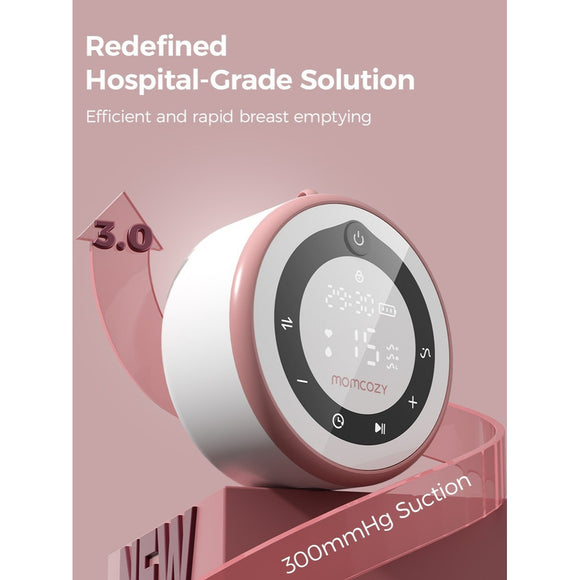 Momcozy V1 Pro Hospital-Grade Wearable Breast Pump | SG Local Warranty