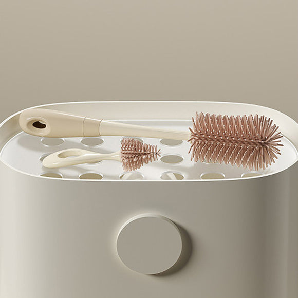 Lucky Baby Gentle Clean Silicone Bottle Brush Set