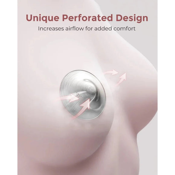 MOMCOZY Original 999 Silver Nipple Shields 2pcs