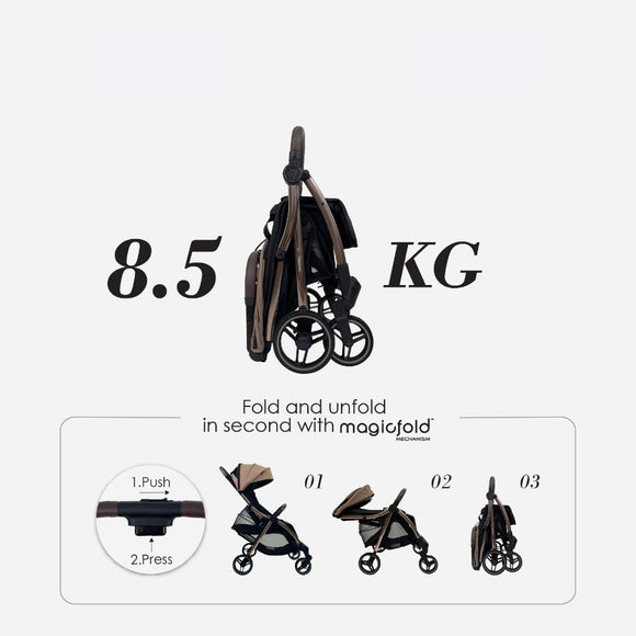 Hamilton Max Stroller |  MagicFold™