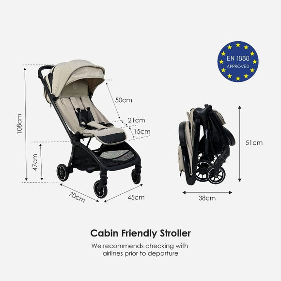 Hamilton Traveller Stroller |  MagicFold™