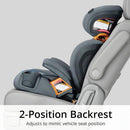 Chicco KidFit ClearTex Plus 2-in-1 Belt-Positioning Booster Car Seat-5