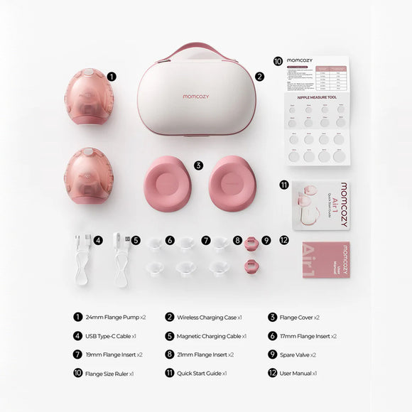 Momcozy Air 1 Ultra-slim Breast Pump | SG Local Warranty