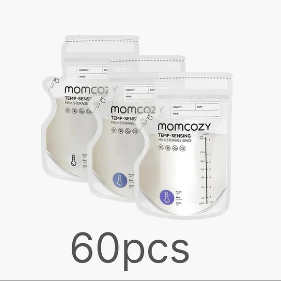 MOMCOZY Temperature Sensing Breastmilk Storage Bags