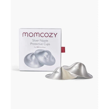 MOMCOZY Original 999 Silver Nipple Shields 2pcs