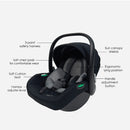 Hamilton Zeno Lite Infant Car Seat | Suitable for Newborn - 87 cm (about 15 months)-7