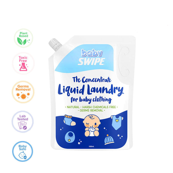 babySWIPE The Concentrate Liquid Laundry for Baby Clothing