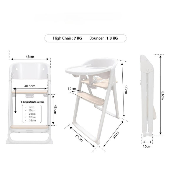 Hamilton Easylift Highchair