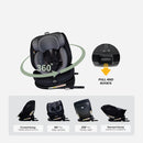 Hamilton i-Nest Car Seat | Suitable for newborn - 12 years (ISOFIX)-6