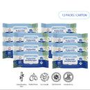 [ CARTON DEAL ] babySWIPE Biodegradable Organic Bamboo Baby Wipes 70s x 12packs-1