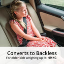 Chicco KidFit ClearTex Plus 2-in-1 Belt-Positioning Booster Car Seat-9