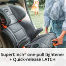 Chicco KidFit ClearTex Plus 2-in-1 Belt-Positioning Booster Car Seat-10