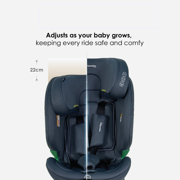 Hamilton i-Ride Car Seat | Suitable for newborn - 12 years