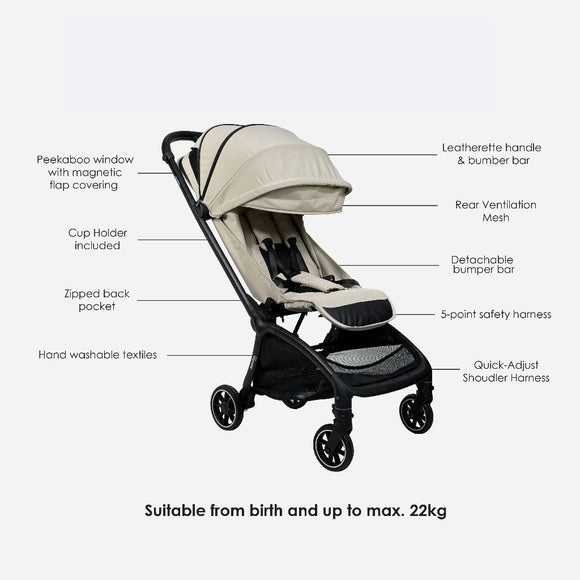 Hamilton Traveller Stroller |  MagicFold™