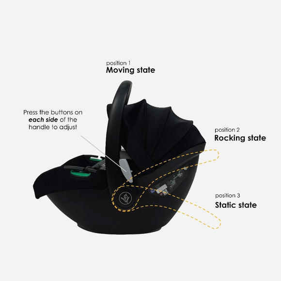 Hamilton Zeno Lite Infant Car Seat | Suitable for Newborn - 87 cm (about 15 months)