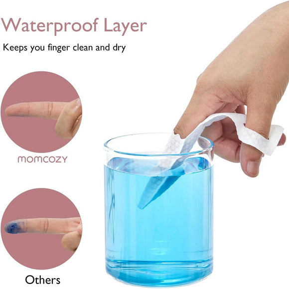 Momcozy Baby Finger Toothbrush Oral Wipes, 30pcs