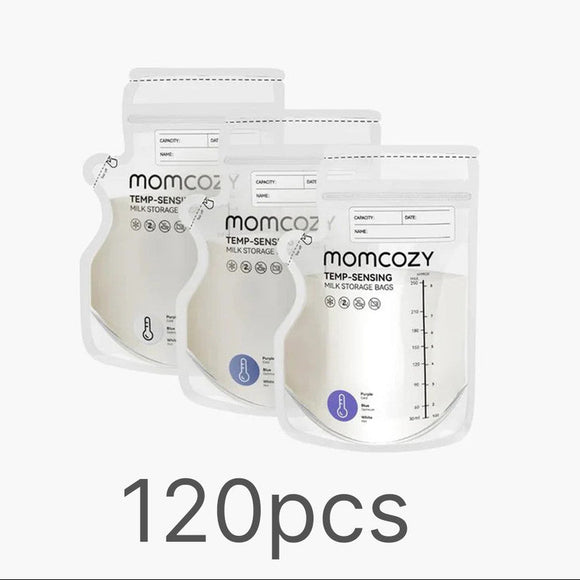 MOMCOZY Temperature Sensing Breastmilk Storage Bags