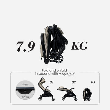 Hamilton Traveller Stroller |  MagicFold™ - 0