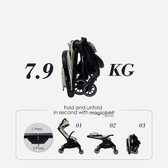 Hamilton Traveller Stroller |  MagicFold™