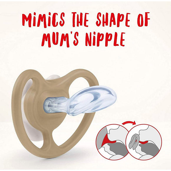 NUK Space Silicone Soother Pacifier 1pc/box (0-6M)