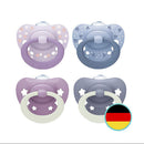 NUK Signature Silicone Soother Pacifier D&N 2pcs/box (18-36M)-1