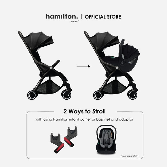 Hamilton Zeno Lite Car Seat Adapter for Maxi Cosi / Bonbijou | Stroller Accessories