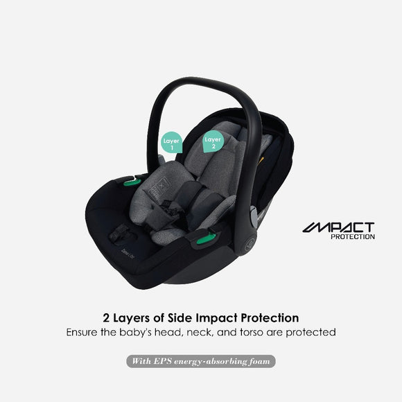 Hamilton Zeno Lite Infant Car Seat | Suitable for Newborn - 87 cm (about 15 months)