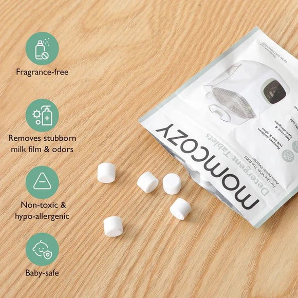 MOMCOZY Detergent Tablets for KleanPal Pro Baby Bottle Washer, 120s