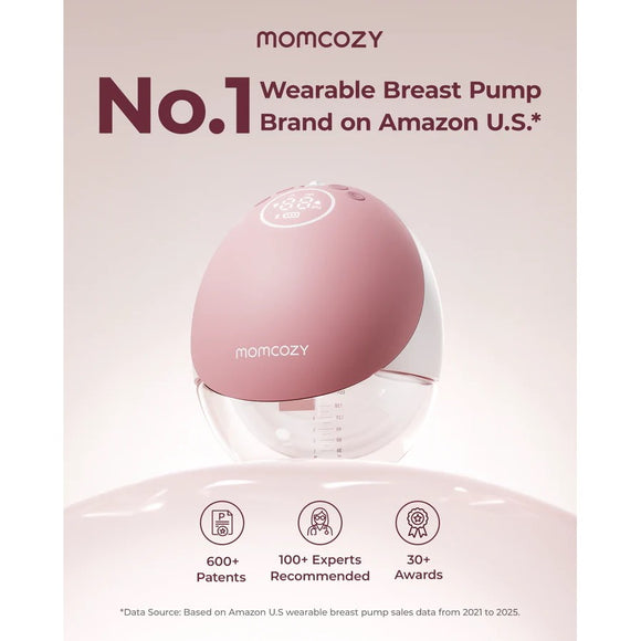 Momcozy M9 Mobile Flow™ Hands-Free Wearable Double Breast Pump | SG Local Warranty