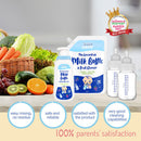 babySWIPE Milk Bottle and Fruit Cleanser Refill Pouch - Carton Deal-2