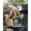 MOMCOZY Portable Baby Sound Machine w/Night Light-8