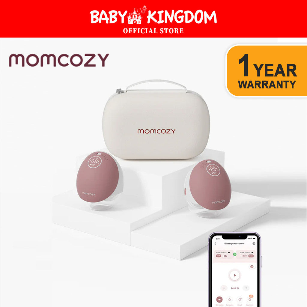 Momcozy M9 Mobile Flow™ Hands-Free Wearable Double Breast Pump
