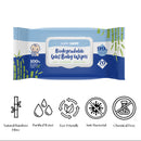 babySWIPE Biodegradable Organic Bamboo Baby Wipes 70s - Single Pack-1