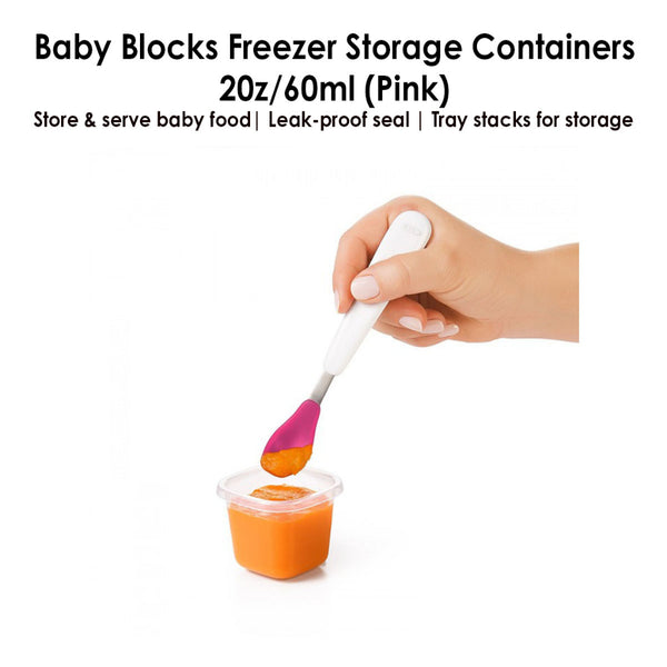 Oxo Tot Baby Blocks Freezer Storage Containers 2oz/60ml