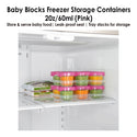 Oxo Tot Baby Blocks Freezer Storage Containers 2oz/60ml