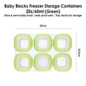 Oxo Tot Baby Blocks Freezer Storage Containers 2oz/60ml