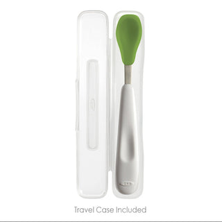 Buy green OXO Tot On The Go Feeding Spoon