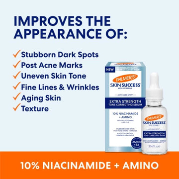 Palmer's Skin Success Extra Strength Tone Correcting Serum 30ml/Correcting Cream 75g/ Correcting Facial Cleanser 150ml - 0