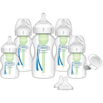 Dr Brown's PP Wide-Neck Options+ Newborn Feeding Set - 0